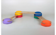 Pedalo® Balancing bar for stacking blocks, set van 3 stuks