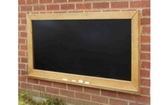 Robuust schoolbord