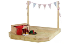 Podium met achtergrond