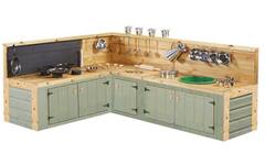 Keuken, hoek, Country, 48 cm hoog