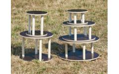 Kabelhaspelset, rond, 5 stuks