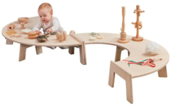 Babyspeeltafel rond