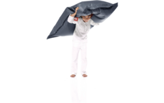 Fatboy® junior dark grey 130 x 100 cm