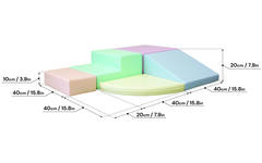 Corner Climber, light pastel