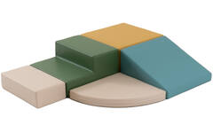 Corner Climber, pastel turquoise