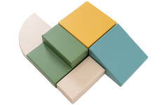 Corner Climber, pastel turquoise
