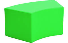 Poef Paolo kort, groen