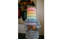 Stapelstein® Original Mini Rainbow Pastel, set van 6 stuks