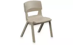 Kinderstoel Emma | Kunststof, Zithoogte 26 cm, Light Sand