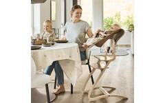 Leander newborn seat for highchair, Mocca