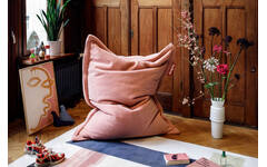 Fatboy® Original Slim Teddy, Teddy zitzak, roze, 155x120 cm