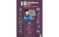 Posterset Slim leren (ongevouwen)
