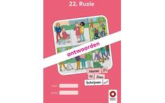 Horen, Zien en Schrijven 2 Antwoordenboek 22 (niveau 3)