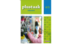 Plustaak rekenen groep 4-5 werkboek (5 stuks)