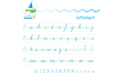 SchrijfOceaan groep 3/4 Wandkaart
