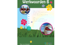 Werkwoorden deel B (5 stuks)