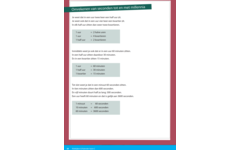 Kerndoeltrainer Klokkijken & Kalender lezen C (5 stuks)