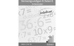 Kerndoeltrainer Vermenigvuldigen & Delen C antwoorden