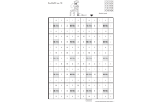 Zelfstandig tafels trainen B (5 stuks)