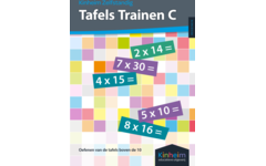 Zelfstandig tafels trainen C (5 stuks)