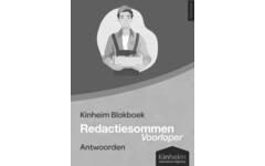 Blokboek redactiesommen voorloper antwoorden