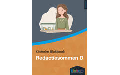 Blokboek redactiesommen D groep 8 (5 stuks)