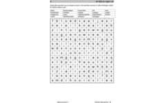 Natuurpuzzels groep 7 (5 stuks)