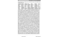 Natuurpuzzels groep 8
