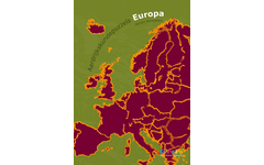 Aardrijkskundepuzzels groep 7 Europa (5 stuks)