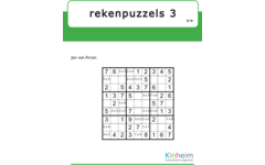 Rekenpuzzels 3 (5 stuks)