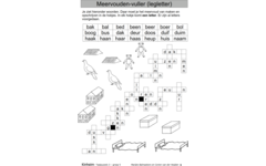 Taalpuzzels 3 groep 5 (5 stuks)
