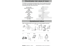 Taalpuzzels 3 groep 5 (5 stuks)