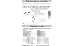 Taalpuzzels 5 groep 7