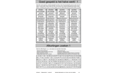 Taalpuzzels 6 groep 8 (5 stuks)