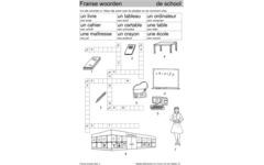 Franse puzzels 2 (5 stuks)