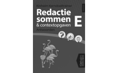 Kerndoeltrainer Redactiesommen & Contextopgaven E antwoorden