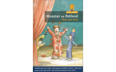 Villa alfabet oranje 5 - monster en potlood