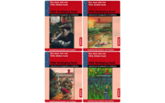Villa alfabet rood - verdieping boeken (4 katerns)