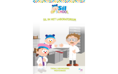 Sil op school Prentenboek Sil in het laboratorium