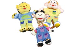iPockets groep 1-2 handpop monkey