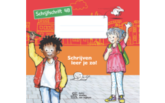 Schrijven leer je zo groep 4 schrijfschrift 4B (5 stuks)