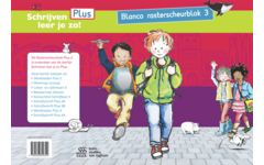 Schrijven leer je zo groep 3 blanco rasterscheurblok 3
