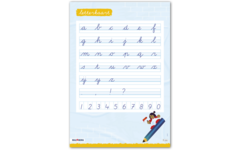 Klinkers 2 Letterposter verbonden schrift