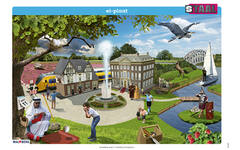 Staal 2 Spelling groep 3 posterset (50x70 cm)
