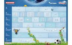 De wereld in getallen 5.1 posterset Rekenmuur (6 exemplaren)