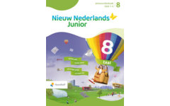 Nieuw Nederlands Junior Taal antwoordenboek groep 8 blok 1-4