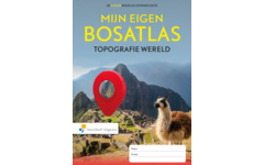 Mijn eigen Bosatlas 7e editie Topografie werkboek Wereld (5 ex)