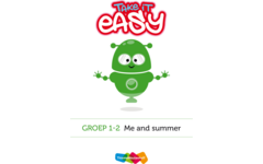 Take it easy Woordkaarten Groep 1-2 - Me and summer