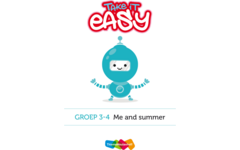 Take it easy Woordkaarten Groep 3-4 - Me and summer