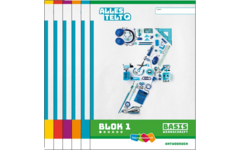 Alles telt Q Antwoordschrift Basis blok 1 t/m 6 groep 7